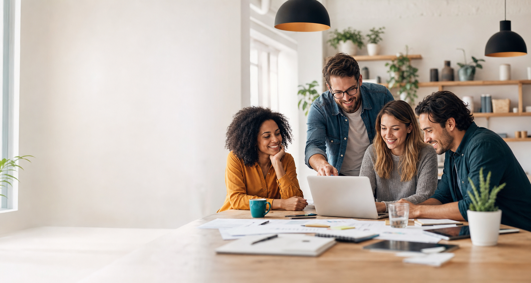 Empresários analisando informações e impactos tributários
